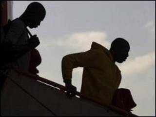 Imigrantes africanos na Espanha (arquivo)