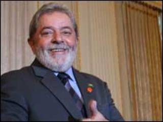 O presidente Luiz Inácio Lula da Silva nesta quinta-feira, em Londres (Ricardo Stuckert/PR)