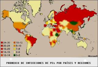 Mapa de MIcrosoft