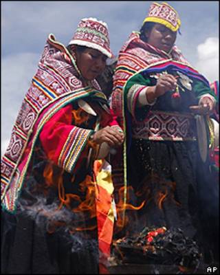 Indígenas en Bolivia