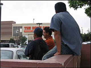 Trabajadores indocumentados en Los Ángeles