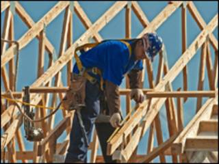Trabalhador da construção civil nos EUA (AFP/arquivo)