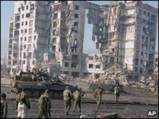 Grozny, capital de Chechenia
