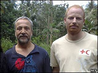 Andreas Notte (der.) junto Eugenio Vagni