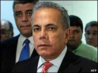 O líder oposicionista venezuelano Manuel Rosales