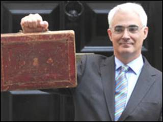 Alistair Darling, ministro da Fazenda britânico