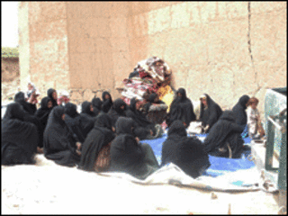 زنان معترض در دایکندی