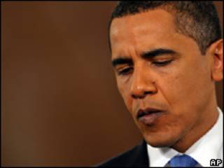 O presidente dos Estados Unidos, Barack Obama, durante entrevista coletiva nesta quarta-feira (AP)