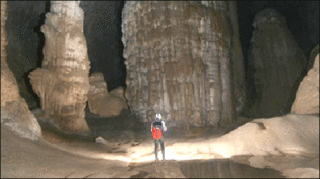 Thạch nhũ trong hang Sơn Đoòng, Quảng Bình-hình từ trang toquoc
