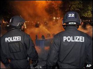 Policía en Alemania