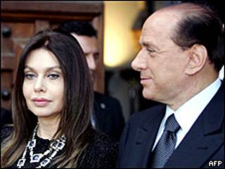 Veronica e Silvio Berlusconi