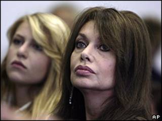 Veronica Lario, esposa de Silvio Berlusconi.