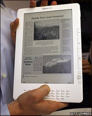 Imagen del nuevo Kindle XD de Amazon, un lector digital de última generación.