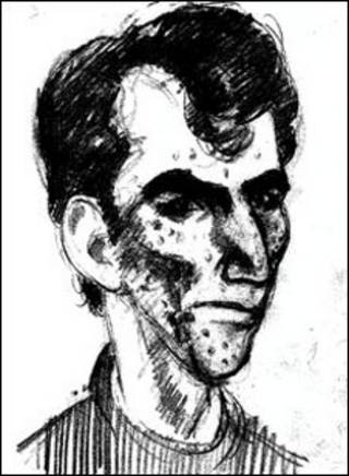 Retrato-falado de suspeito (Foto: Divulgação)