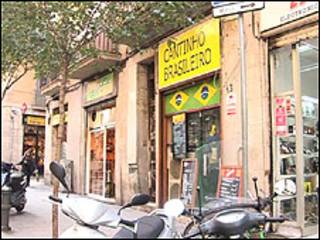 Bar brasileiro em Barcelona