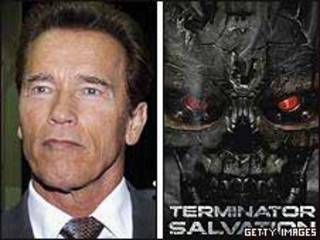 Arnold Schwarzenegger y la película "Terminator"