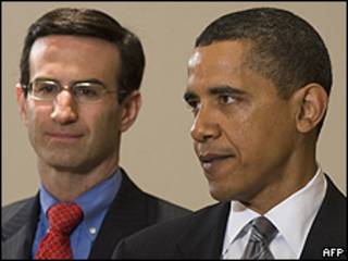 Peter Orszag y Barack Obama