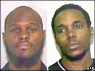 Narseal Batiste e Stanley Phanor em 2006 (AFP/arquivo)