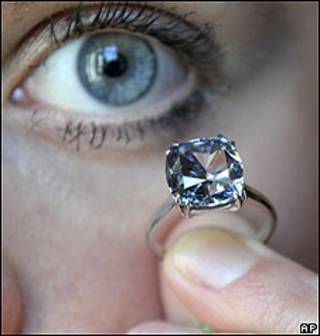 Diamante azul