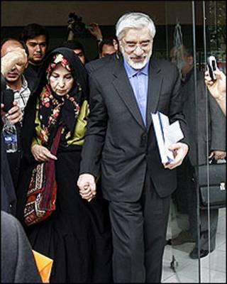 میرحسین موسوی و زهرا رهنورد