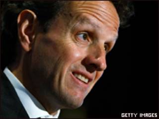 O secretário do Tesouro dos EUA, Timothy Geithner (Getty Images, 13/5)