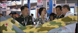 Gian hàng của Rosobronoexport tại một phiên hội chợ, ảnh từ trang mạng của công ty