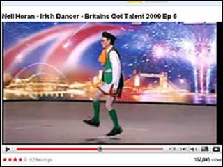 Imagem da apresentação de Neil Horan (foto: YouTube)