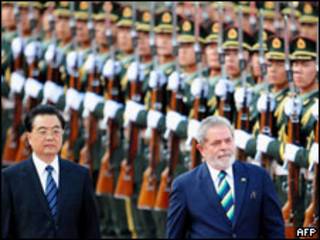 Hu Jintao e Lula