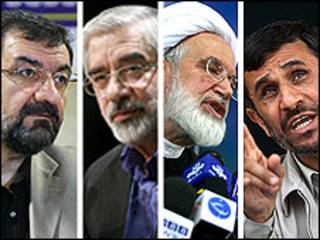 نامزدهای دهمین دوره انتخابات ریاست جمهوری ایران