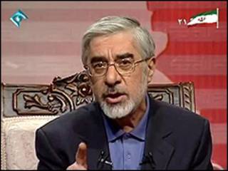 میرحسین موسوی در شبکه یک تلویزیون