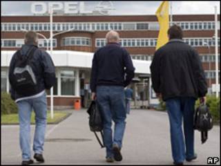 Trabajadores de OPEL/General Motors