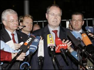 Ministro de finanzas alemán, Peer Steinbrueck
