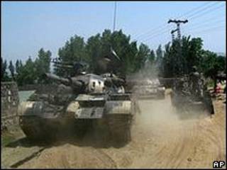 Xe tăng của quân đội Pakistan