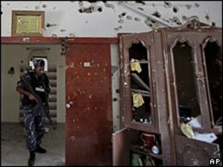 Tiroteo entre palestinos en una casa de la ciudad de Qalqilya, en Cisjordania.