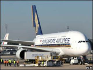 Máy bay A380 của Singapore Airlines