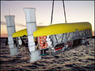Submarino-robô Nereus (Foto: Christopher Griner/WHOI)