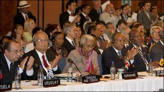 Miembros de la OEA el 3 de junio.