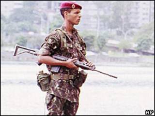 Soldado brasileño