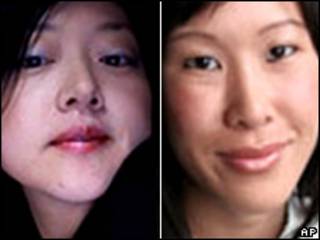 Laura Ling y Euna Lee, periodistas