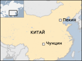 Карта Китая