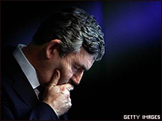 Gordon Brown, primer ministro británico