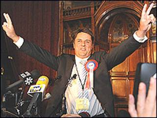 Nick Griffin, líder do BNP