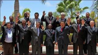 Presidentes de los países de Petrocaribe.