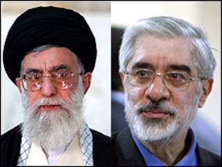 خامنه ای و موسوی