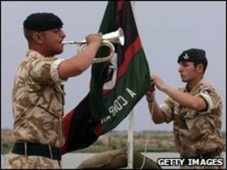 Soldados britânicos no Iraque (arquivo)