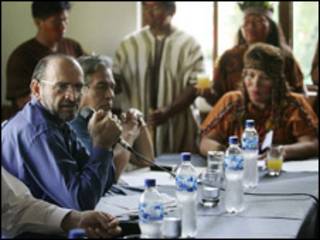 Yehude Simon, presidente del Consejo de Ministros de Perú (foto cortesía agencia Andina).