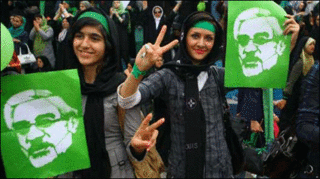 Ông Mousavi được nhiều thanh niên thành thị ủng hộ