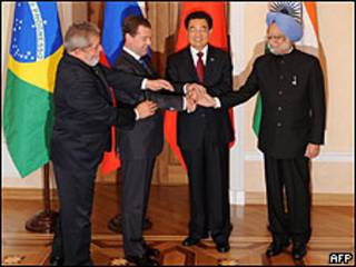 Líderes dos BRICs
