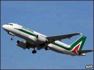 Avião da Alitalia (arquivo)