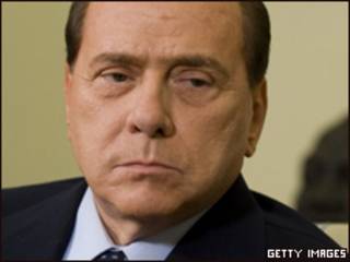 El primer ministro italiano, Silvio Berslusconi